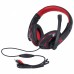 Fone Headset Gamer VX Gaming V Blade II - preto com vermelho - Vinik