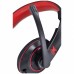 Fone Headset Gamer VX Gaming V Blade II - preto com vermelho - Vinik