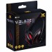 Fone Headset Gamer VX Gaming V Blade II - preto com vermelho - Vinik