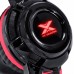 Fone Headset VX Gaming Taranis V2 P2 com microfone - preto e vermelho - Vinik