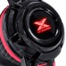 Fone Headset VX Gaming Taranis V2 P2 com microfone - preto e vermelho - Vinik