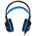 Fone Headset VX Gaming Taranis V2 P2 com microfone - preto e azul - Vinik