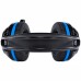 Fone Headset VX Gaming Taranis V2 P2 com microfone - preto e azul - Vinik