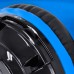 Fone Headset VX Gaming Taranis V2 P2 com microfone - preto e azul - Vinik