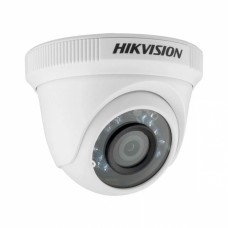 Câmera analógica Dome 1MP HD TVI/CVI/AHD/CVBS 2,8mm IR 20m plástico DS-2CE56C0T-IRPF - HIKVISION