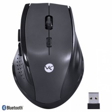 Mouse sem fio Hibrido 2,4GHZ + Bluetooth 4.0 1200 DPI Dynamic Ergo Space Gray DM122 - Vinik