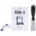 Impressora 3D Faber 3 - 220X220X250mm - 1 extrusora - plataforma aquecida - semi-montada - resume print - MicroSD card - PCYES