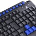 Teclado USB Gamer VX Gaming Dragon V2 ABNT2 1.8m preto com azul GT102 - Vinik