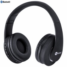 Headset Bluetooth Easy WH com FM e leitor de cartão preto HW100 - Vinik