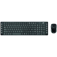 Kit Teclado e Mouse sem Fio K-W50BK - C3 Tech