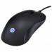 Kit Teclado e Mouse com fio Gamer KM100 Black - HP