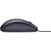 Mouse Optico USB com fio Preto - M90 - Logitech