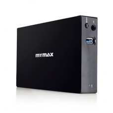 Gaveta HD - Case Externo 3.5 USB 3.0 - Preto - MENC-X3521-BK - Mymax