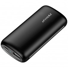 Carregador Portátil Power Bank 4000 mAh Preto e LED Indicador PB-450 - MSA-450/BK - Mymax