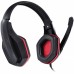 Headset Gamer VX Gamimg Ogma preto e vermelho estéreo com microfone - Vinik