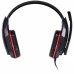 Headset Gamer VX Gamimg Ogma preto e vermelho estéreo com microfone - Vinik