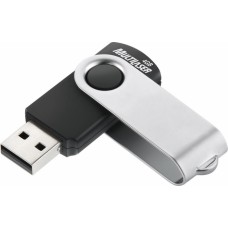 Pendrive TWIST2 Preto/Prata 4GB USB 2.0 Multilaser - PD586