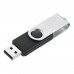 Pendrive TWIST2 Preto/Prata 32GB USB 2.0 Multilaser - PD589