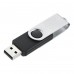 Pendrive TWIST2 Preto/Prata 16GB USB 2.0 Multilaser - PD588