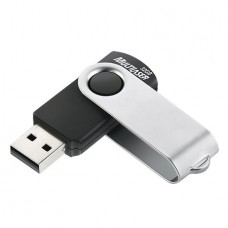 Pendrive TWIST2 Preto/Prata 32GB USB 2.0 Multilaser - PD589