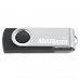 Pendrive TWIST2 Preto/Prata 64GB USB 2.0 Multilaser - PD590