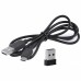 Mouse sem fio recarregável 2.4 GHZ Power Up 1600 DPI preto USB - PM200 - Vinik