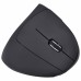 Mouse sem fio recarregável 2.4 GHZ Vertical Ergonônico Power Fit 1600 DPI preto USB - PM300 - Vinik