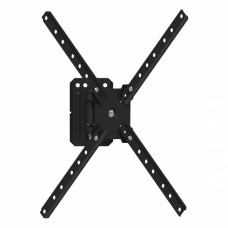 Suporte articulado 3 movimentos para TV de 10 a 55" SBRP1020 preto - já vem montado - BRASFORMA