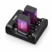 Carregador de pilhas e bateria AA/AAA/9V e USB - SCUSB preto (acompanha 2 pilhas AA 1500 mAh) - Elgin