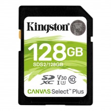 Cartão Memória SDHC 128GB Canvas Select Plus SDS2/128GB - Kingston