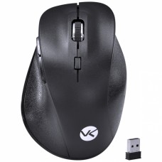 Mouse sem fio wireless 2.4 GHZ Silencioso Silent Ergo 1600 DPI preto USB - SM300 - Vinik