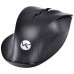 Mouse sem fio wireless 2.4 GHZ Silencioso Silent Ergo 1600 DPI preto USB - SM300 - Vinik