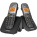 Telefone sem fio + ramal com ID e saída p/ fone ouvido TS-5122 - Intelbras