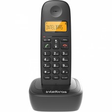 Telefone sem fio com identificador de chamadas TS2510 ID Preto Intelbrás