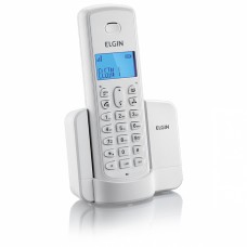 Telefone sem fio com identificador de chamadas e viva-voz TSF8001 Branco - ELGIN